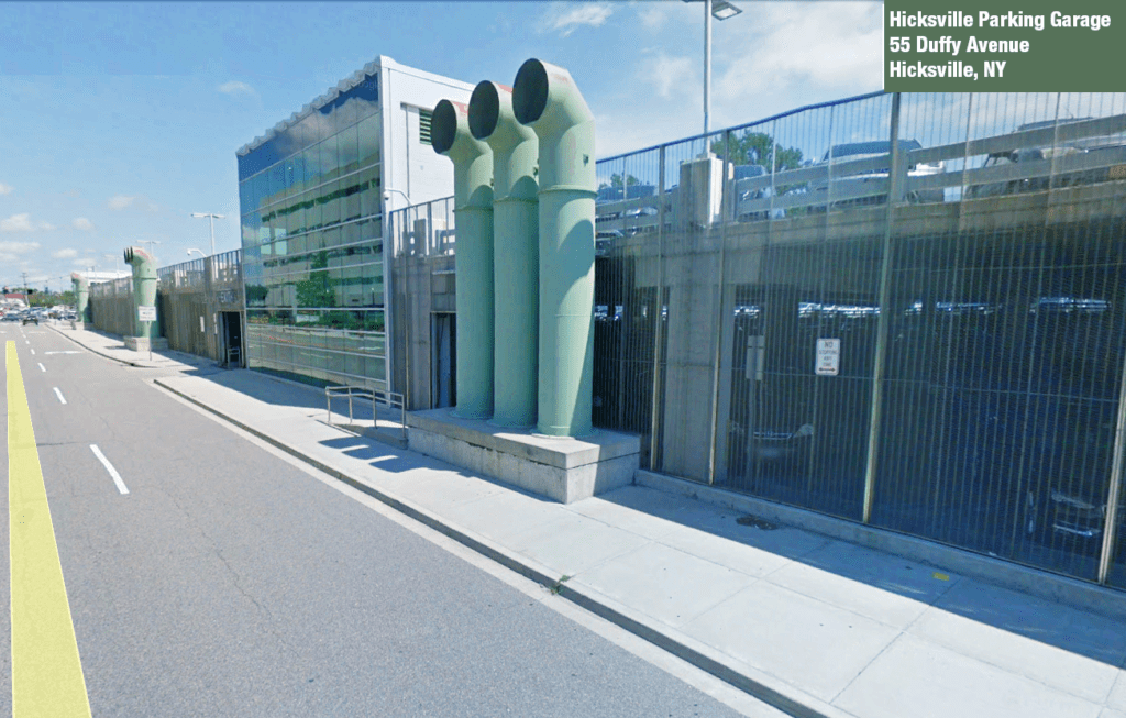 Town of Oyster Bay Hicksville Parking Garage Lizardos